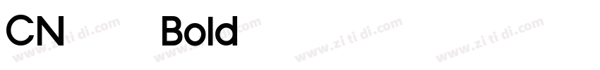 CN 2012 Bold字体转换